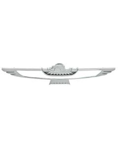 1961-1963 Ford Thunderbird Trunk Lock Ornament Assembly, Chrome, Includes Base & Cover, Coupe