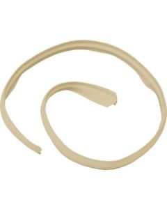 1961-1966 Ford Thunderbird Convertible Top Outer Front Seal, Rubber, Beige