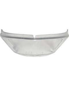 Ford Pickup Truck License Plate Light Lens Glass - Fits Into Shield - Badge Type Tail Light Bucket - F100