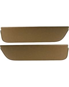 1961-66 Ford Pickup Sun Visors, New Style, Palomino Corinthian Grain Vinyl