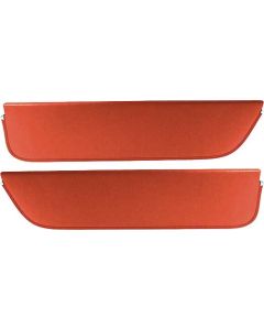 Padded Sun Visor/ Red Vinyl/ 61-66 Pickup