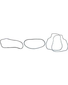 Cab Weatherstrip Kit/ 61-66 Truck With Chrome