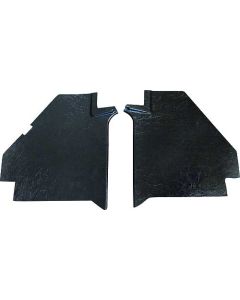 1960-65 Falcon-Ranchero-Comet Black Kick Panels-All Except Convertible