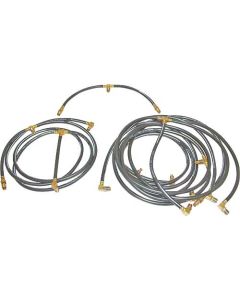 Convertible Top Hose Set/ 5 Pcs/ 62-63 T-bird