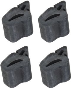 Hood Bumper Set - Fits Side Of Hood To Front Fender - 4 Pieces