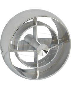 Ac Register Set/ With Inner Ring/ Chrome/ 4 Pieces