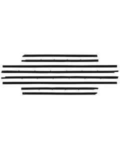 Belt Weatherstrip / 63 Galaxie 4 Dr Sdn & Wgn/ 8 Pcs