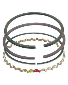 Piston Ring Set - Moly - Comp Size .078, Oil Size .187 - 289/302/351W/351C V8 - Choose Your Size