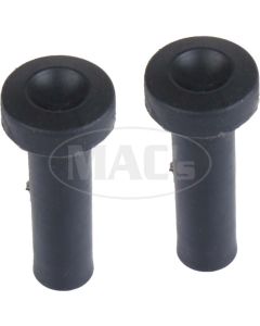 Door Lock Button / Rubber /  Black