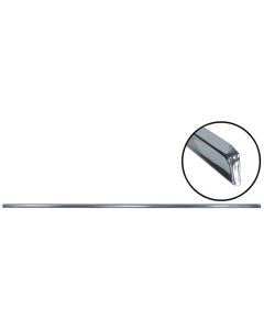 Trunk Lid Moulding - Stainless Steel
