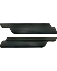 Sun Visors - Deluxe Padded Type - Ford Galaxie Fastback - Black