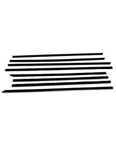 1963-65 Falcon-Comet 2 Dr.HT Belt  8-Piece Weatherstrip Kit For Doors & Rear Quarter Windows