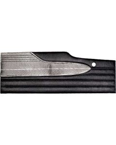 Door Trim Panels - Falcon Futura, Sprint 2-Door Hardtop & Ranchero - Black L-110