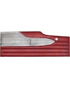 Door Trim Panels - Falcon Futura, Sprint 2-Door Hardtop & Ranchero - Red L-1377