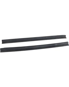 1963- 65 Ford Falcon & Mercury Comet HArdtop Quarter Window Vertical Seals w/Metal Insert