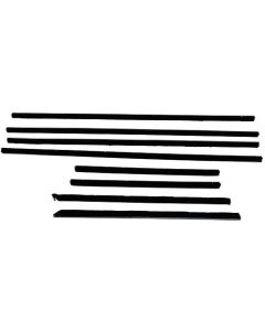 Belt Weatherstrip Kit - Doors & Rear Quarter Windows - 8 Pieces - Falcon & Comet Convertible
