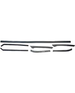 1963-65 Falcon And Comet Convertible Roof Rail Seal 7-Piece Set