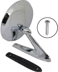 Outside Rear-view Mirror / Round Head/Manual