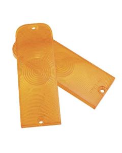 1963 Ford Thunderbird Parking Light Lenses, Plastic, Amber
