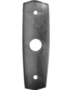 1963 Ford Thunderbird Outside Rear View Mirror Base Gasket, Molded Plastic, Left