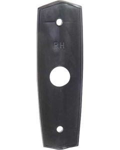 1963 Ford Thunderbird Outside Rear View Mirror Base Gasket, Molded Plastic, Right