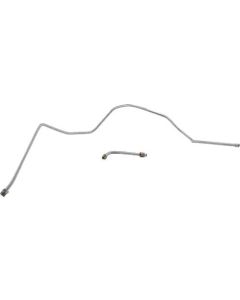 1963 Ford Thunderbird Windshield Wiper Motor Return Tube Set, 2 Pieces, Stainless Steel, From Wiper Motor To Steering Gearbox