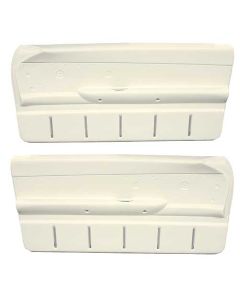Combo Door Trim Panel/ White/ Late 62-63 T-bird