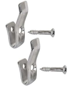 Coat Hook Kit - Chrome - Falcon Except Convertible, Sedan Delivery Or Ranchero & Comet Except Convertible
