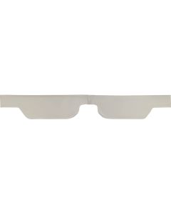 Seat Panel Boards/ White/ 64 Galaxie Exc Conv
