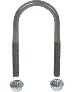 Rear Spring U-Bolt Set - Includes 2 U-Bolts and 4 Flanged Nuts