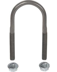 Leaf Spring U-Bolt Set - Includes 2 U-Bolts & 4 Flanged Nuts - Falcon