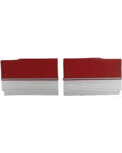 Quarter Trim Panels - Red L-1377