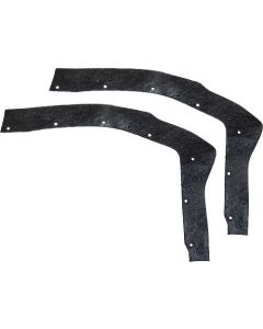 Front Fender Splash Shields/ Incl Clips/ Comet