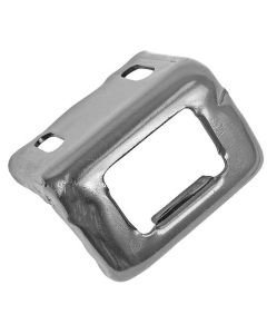 1964-1965 Ford Falcon & Fairlane, 1964-1967 Mercury Comet Trunk Latch Striker Plate - In Original Zinc Plate