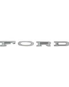 "FORD" Stick-On Hood Letter Set