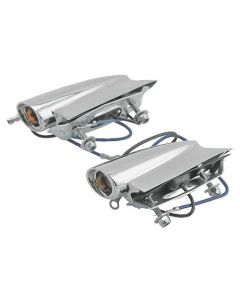 1964-1965 Ford Thunderbird Fender Top Turn Indicators, Mounting Hardware Included
