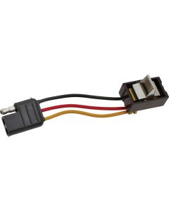 1964-1966 Ford Thunderbird Rear Quarter Window 3-Wire Power Window Switch with Wiring, On Quarter Trim Panel