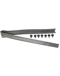 1964-1966 Ford Thunderbird Radiator Support To Hood Seal, Rubber, With Pins