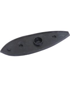 1964-1966 Ford Thunderbird Outside Rear View Mirror Base Gasket, Molded Rubber, Fits Right Or Left