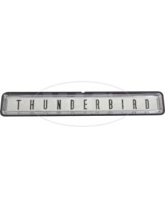 Rear Bumper Center Plastic Emblem/ 64 T-bird