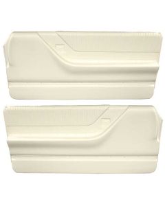 1964 Ford Thunderbird Door Trim Panels, White, Except Landau