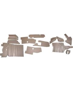 1964 Ford Thunderbird Trunk Interior, Burtex, Pattern # 119, Hardtop