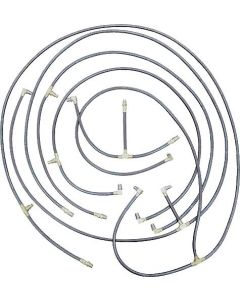 Convertible Top Hose Set/ 5 Pcs/ 64-66 T-bird