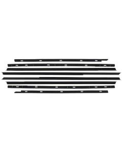 Belt Weatherstrip Kit/ 8 Pcs/ 4 Dr Hardtop/65-66 Ford
