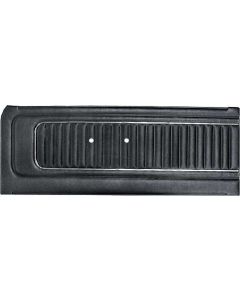 Door Trim Panels - Falcon Futura 2-Door & Ranchero With Deluxe Trim - Black L-958