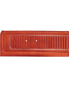 Door Trim Panels - Falcon Futura 2-Door & Ranchero With Deluxe Trim - Red L-957