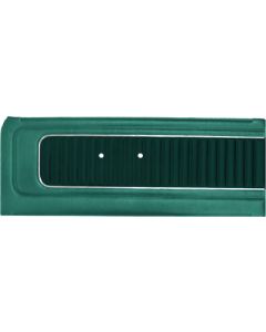 Door Trim Panels - Falcon Futura 2-Door and Ranchero With Deluxe Trim - Two-Tone Turquoise-Aqua L-2929 and L-3097