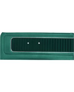 Door Trim Panels - Falcon Futura 2-Door & Ranchero With Deluxe Trim - Two-Tone Turquoise-Aqua L-2929 & L-3097