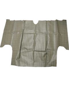 Trunk Mat - Fleece Backing - #06 Tan Plaid