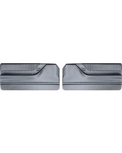 1965 Ford Thunderbird Door Trim Panels, Black, For Landau